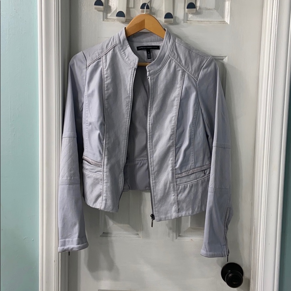 White House Black Market moto jacket